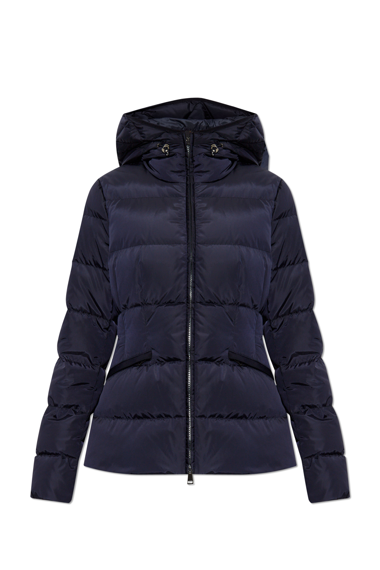 Moncler Maya zip-up Padded Hooded Jacket | Black | FARFETCH